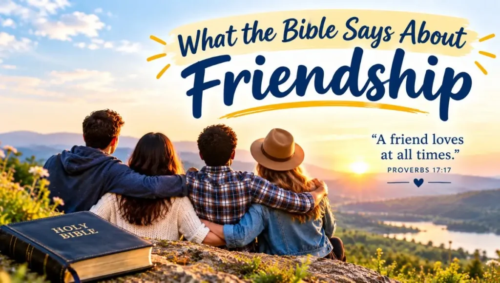 What the Bible Says About Friendship